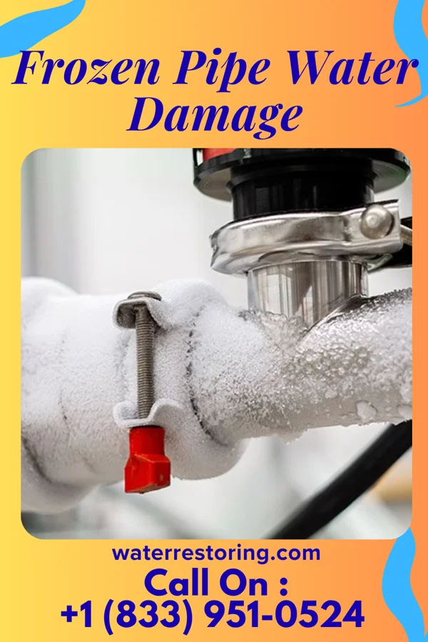 Frozen Pipe Water Damage in Gordon, OH